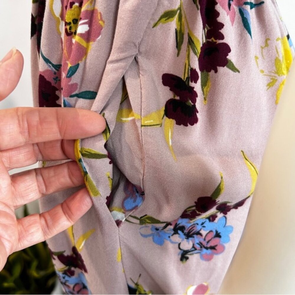 Strapless Boho Beachy Floral Jumpsuit - Picture 11 of 14
